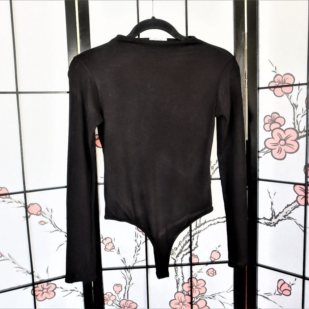 Bead Black - Black Leotard Size Medium